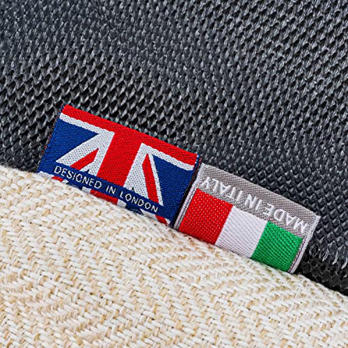 HUGO & HUDSON Dog Bed Orthopedic Non-skid Sofa Removable Washable Cover, Beige Herringbone, Small - Image 5