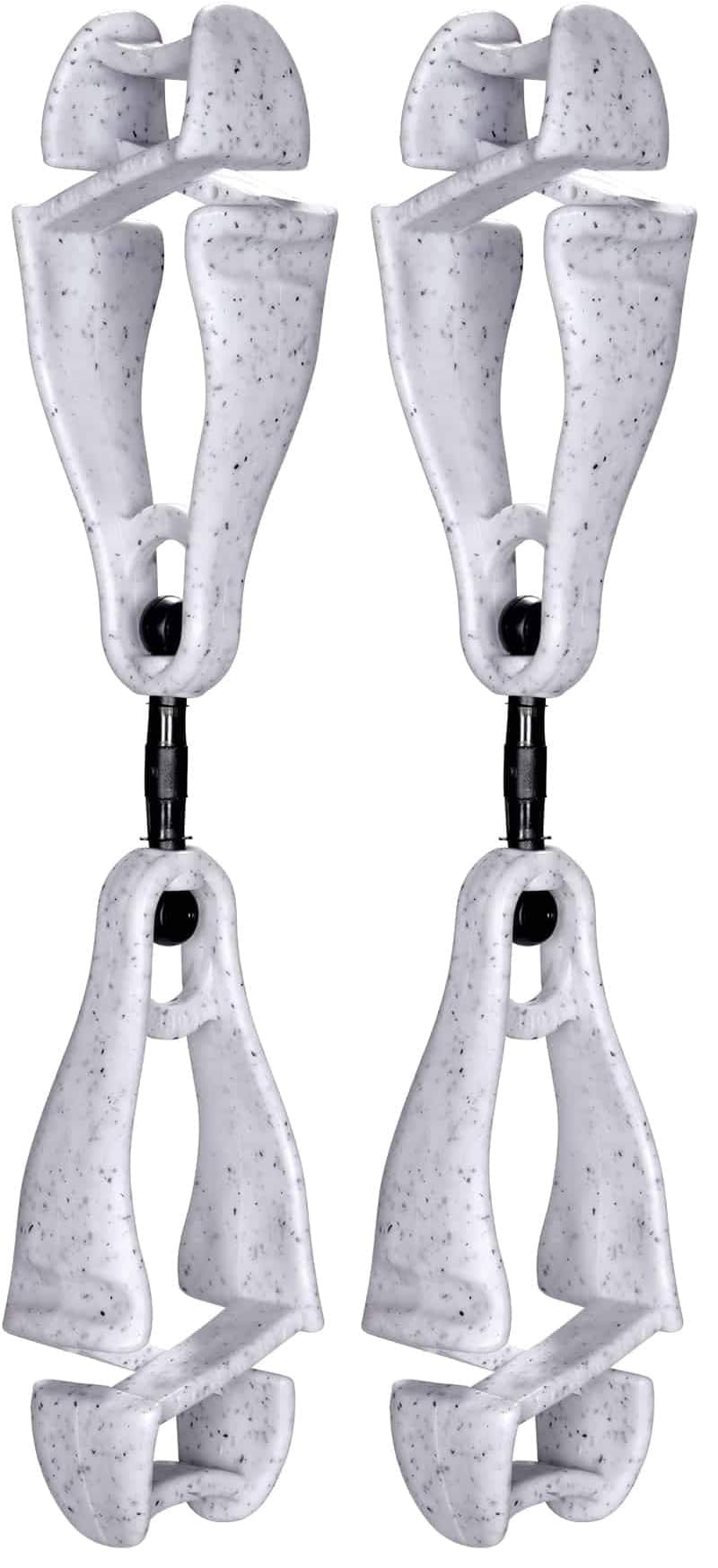 Ergodyne Squids 3420 Swiveling Glove Clip Holder with Dual Clips