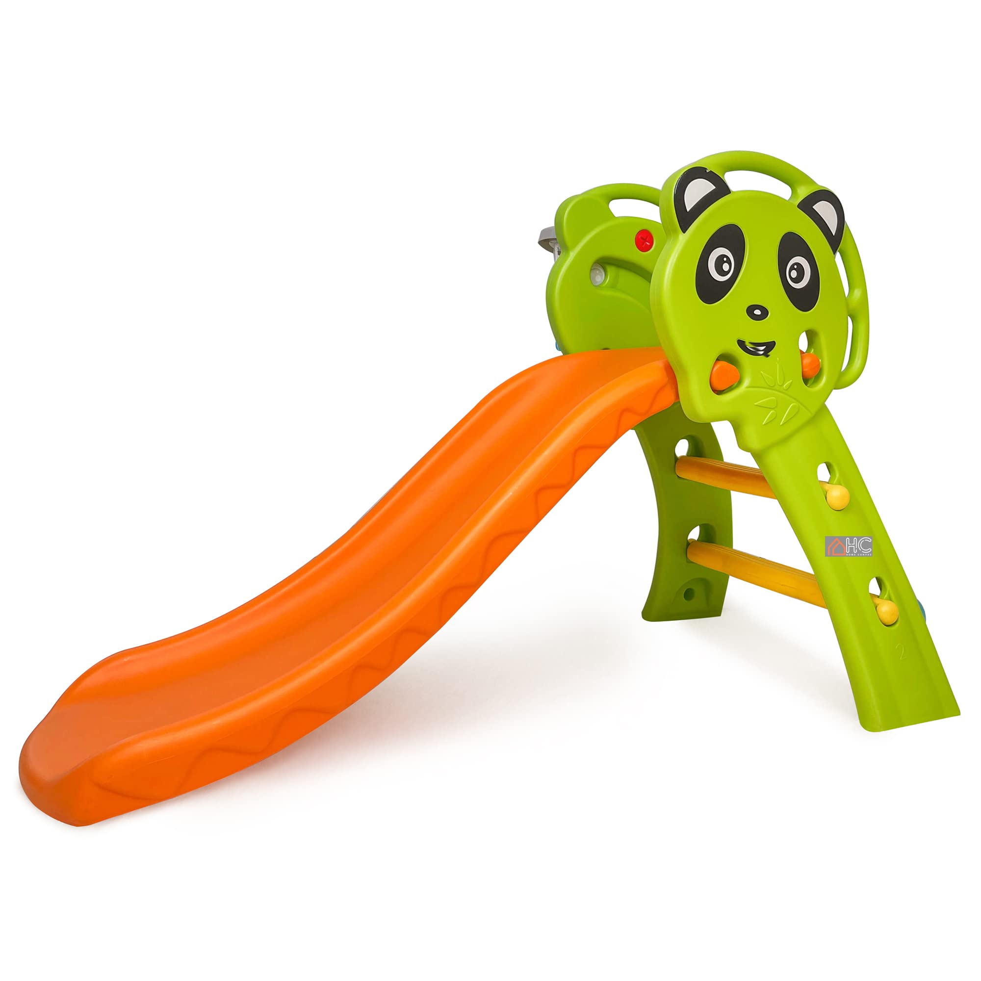Hc Home Canvas Slide For Kids 2 Step Playset Children Multi Color, Multicolor