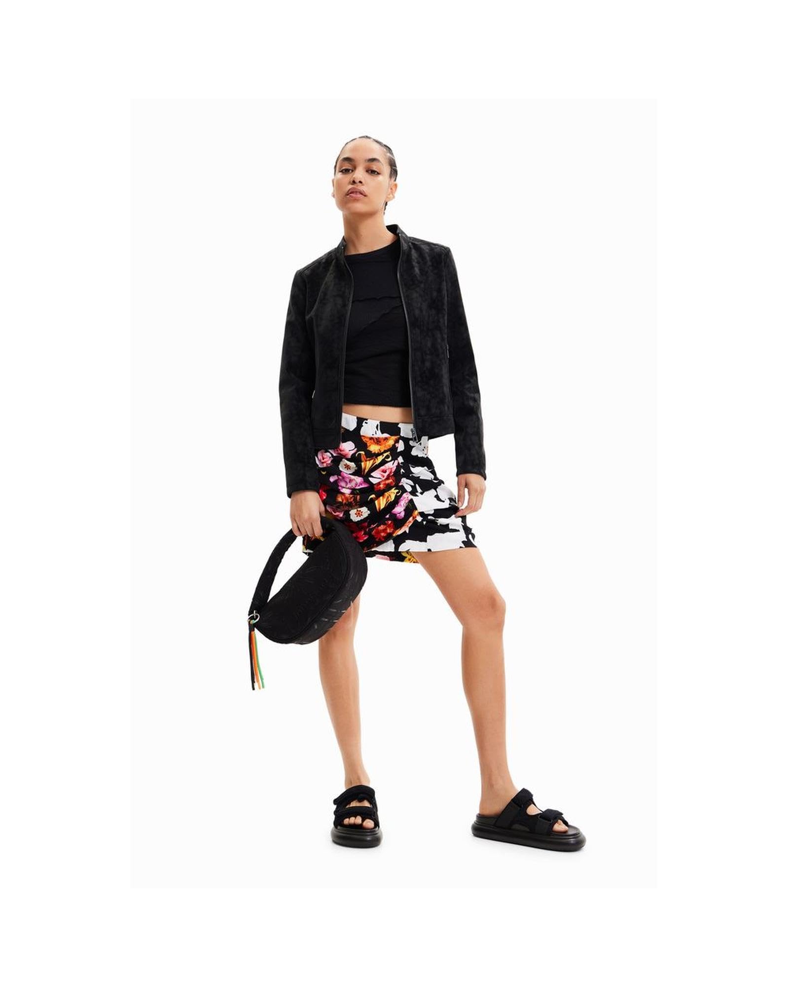 Desigual - Bag_summer Dandelion, BORSA SUMMER DANDELION BANG 2000 NERO Donna