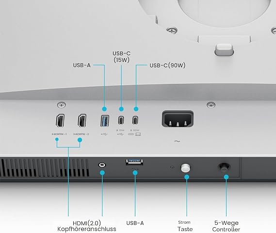 BenQ MA320U 32 Inch 4K 3840 x 2160 Monitor for MacBook Pro / Air Dual USB-C 90W Power Supply Mac Color Match USB Hub Brightness and Volume Control on Mac Adjustable Base P3 Color Space
