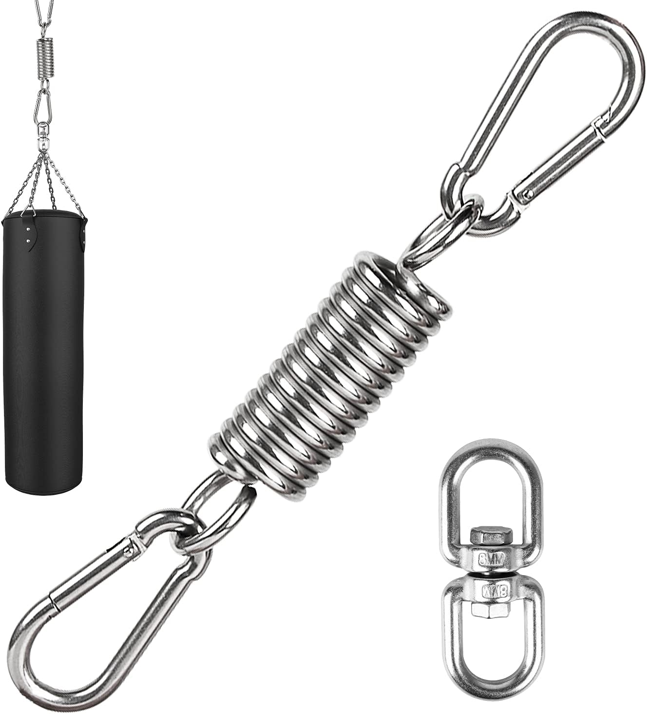 Hanging Chair Spring Swing Spring with 300 kg Load Capacity - 2 M10 ...