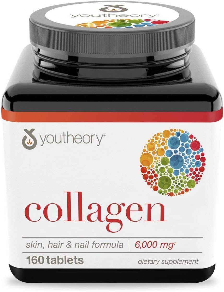 YoutheoryNutrawise Corporation: Collagen Advanced Formula 1 2 & 3, 160 tabs (2 Pack)