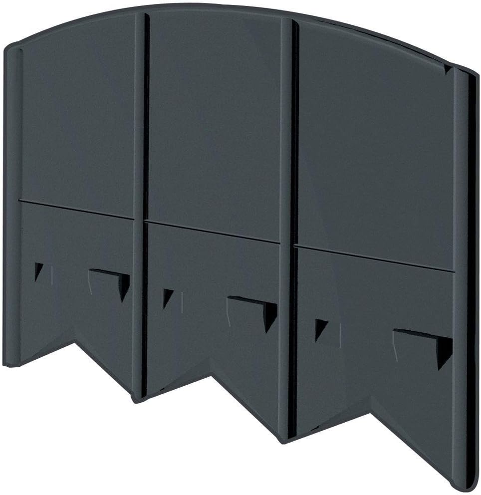 Black Heavy-Duty Resin Hammer-In Lawn Edging