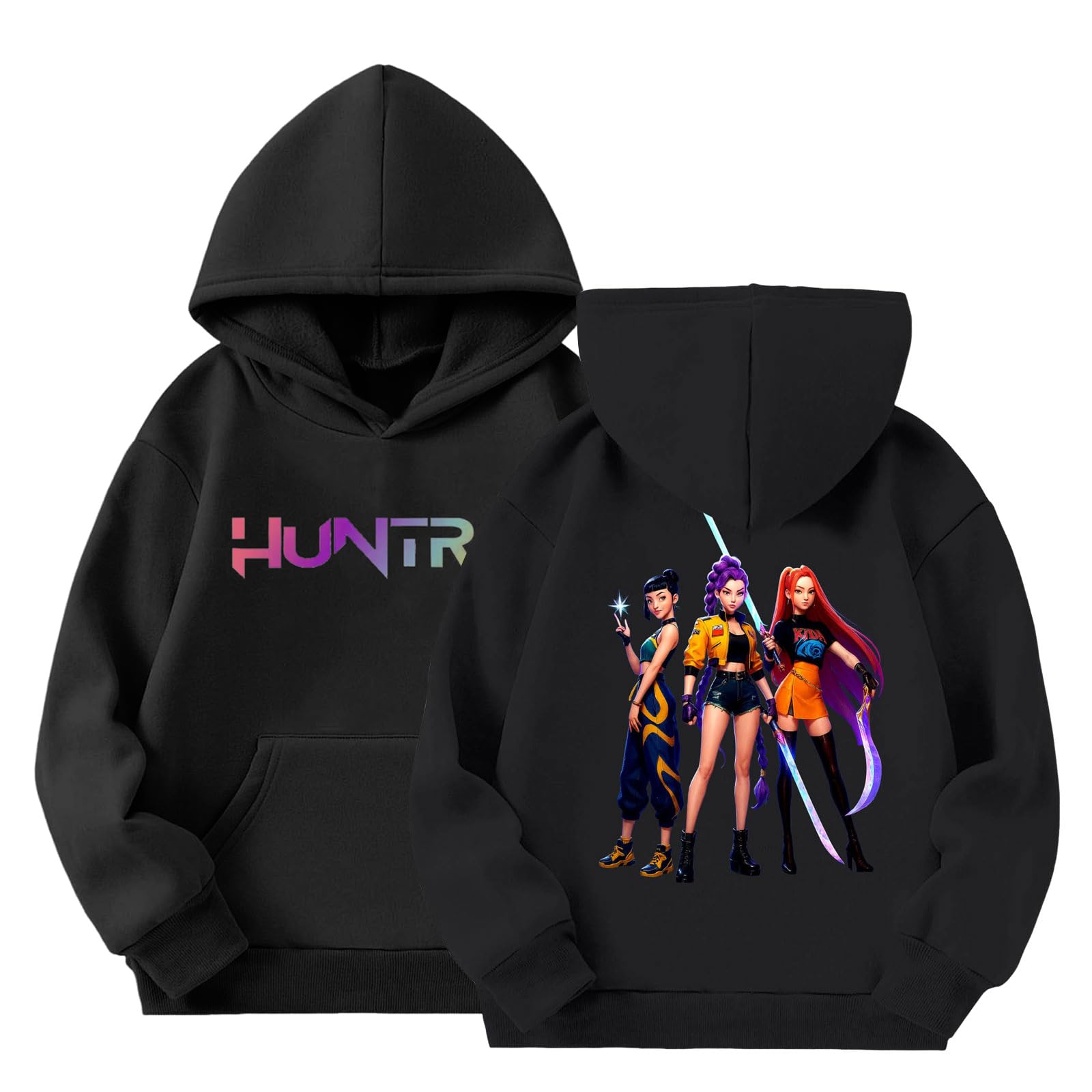 アイドル PIGGS_DEAR HUNTER TOUR Hoodie KINCHAN KPop Demon Hunters Derpy Tiger Zip Up Hoodie – Netflix Shop