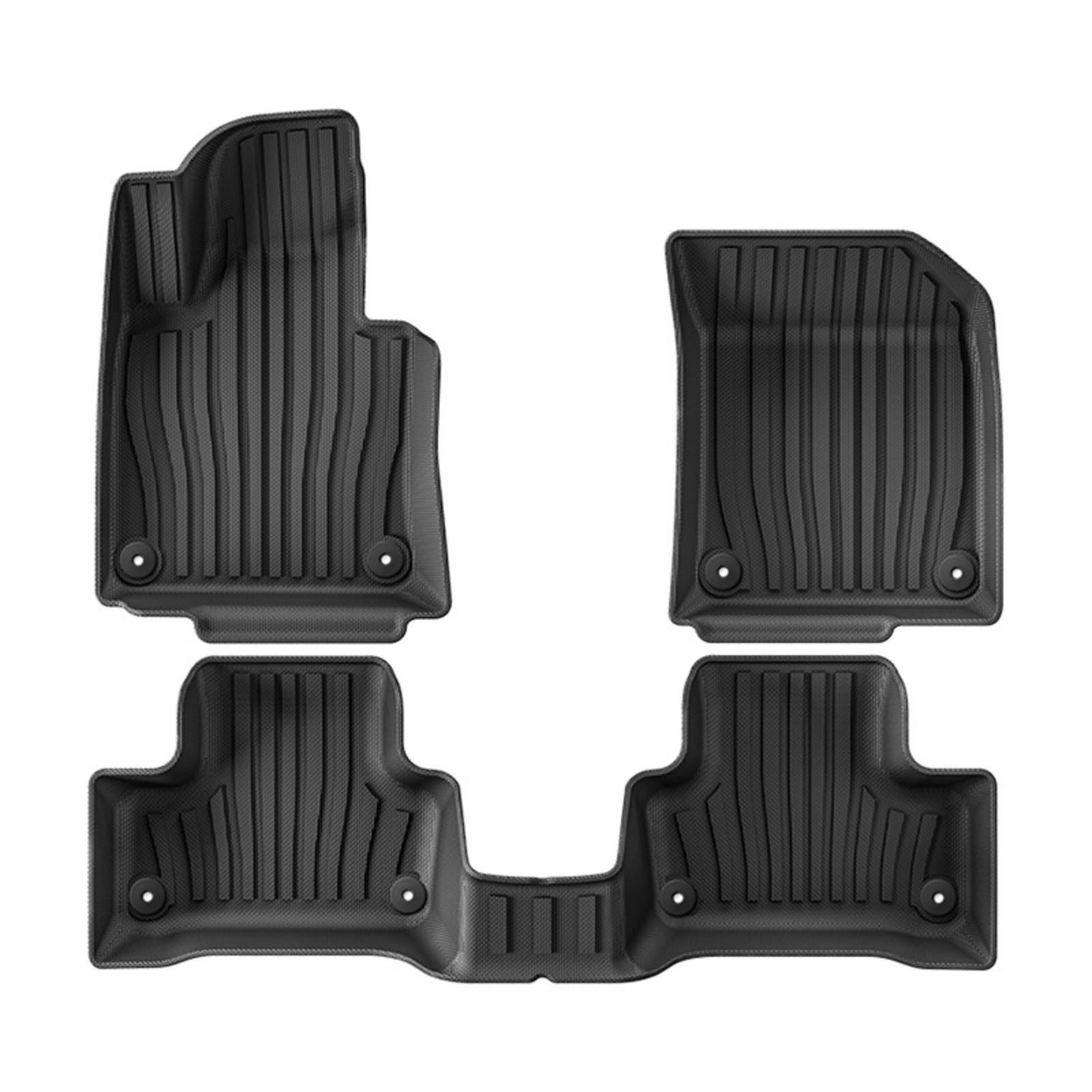 Tapis de voiture Volvo XC60 Hybrid imperméable et antidérapant en TPE