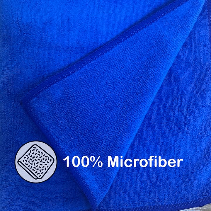 Image of Dribble Microfiber Weft Knitting 400 GSM Hand Towel 40x60 cm | Ultra Soft, Quick Dry, Highly Absorbent | Lightweight & Skin-Friendly Towel for Bathroom, Gym & Travel, Multicolor (Pack of 3)