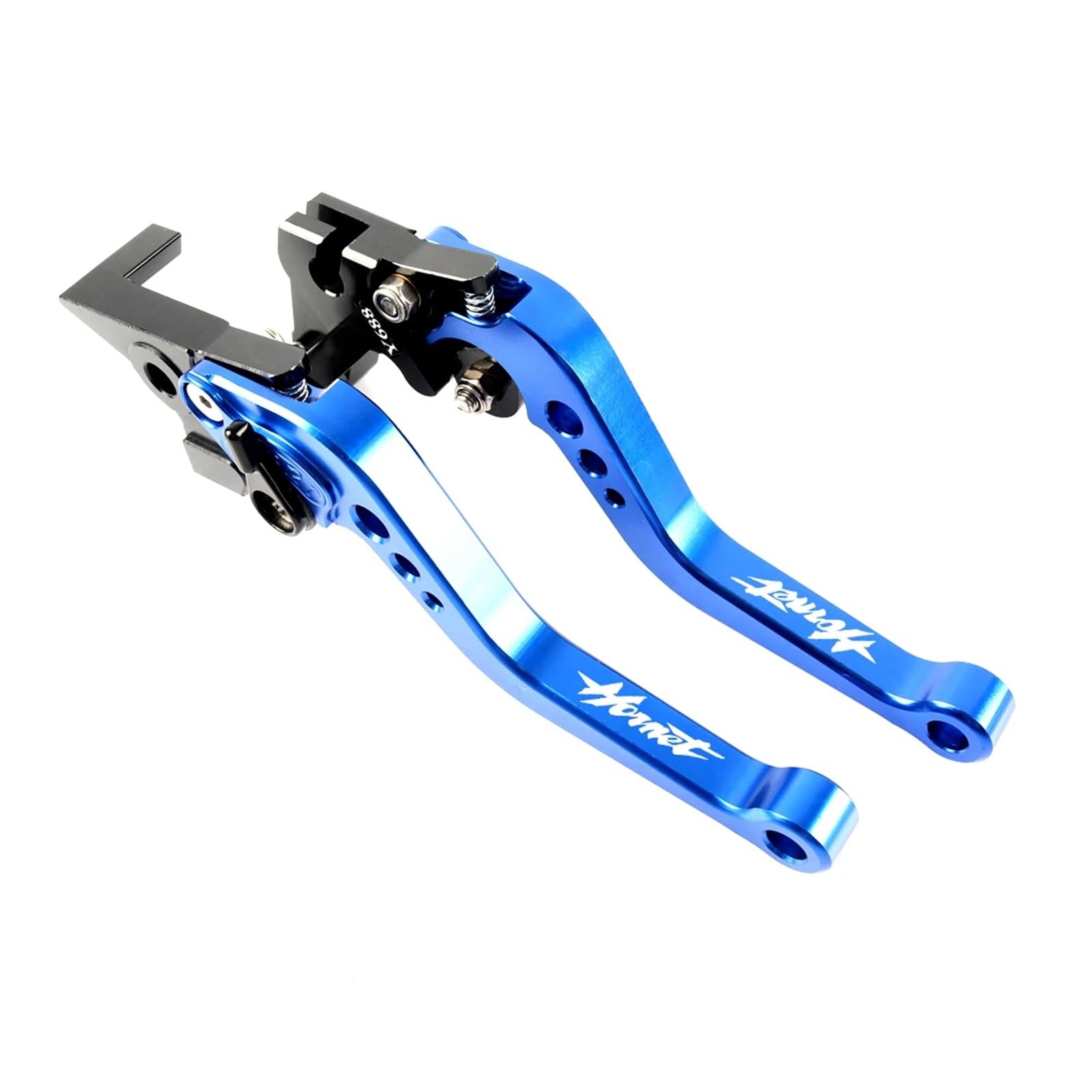 Ywqjiopm Blue Motorcycle Brake Clutch Lever For Cb599/Cb600 Cb919 Cb900f For Hornet 250 Cb 599 600 919 900 F Short Brake Clutch Lever Motorcycle Accessories Handles Lever