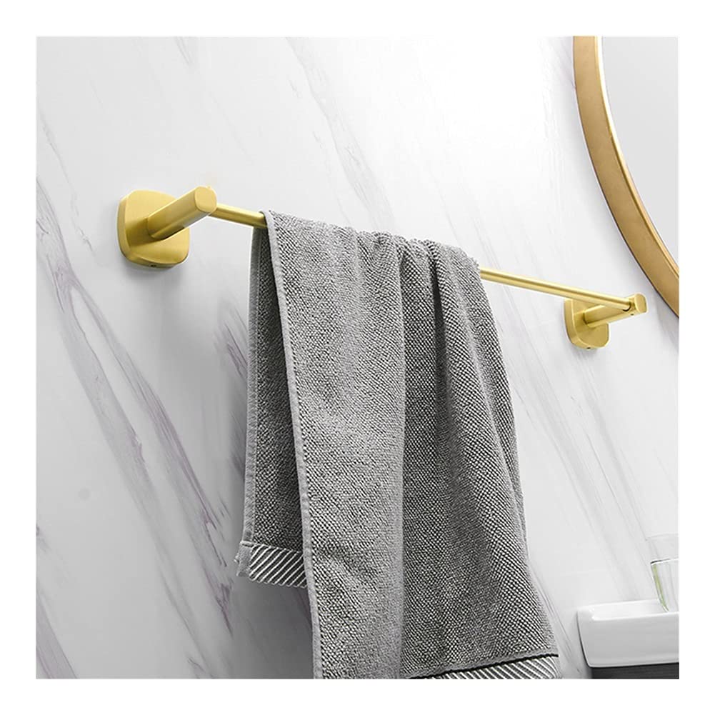 Porte-serviettes mural en aluminium pour salle de bain compacte
