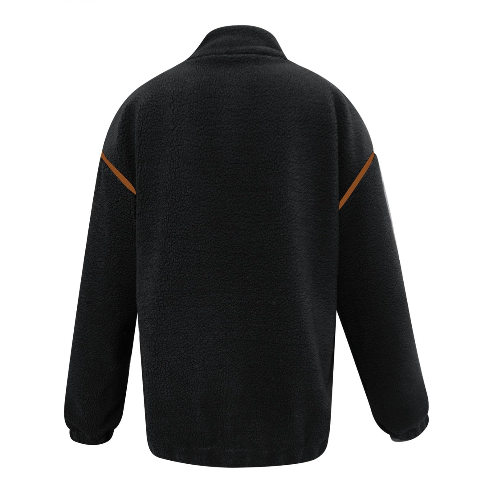 Cappotto in pelliccia sintetica con collo alto, comodo e caldo, soprabito casual invernale per autunno e inverno