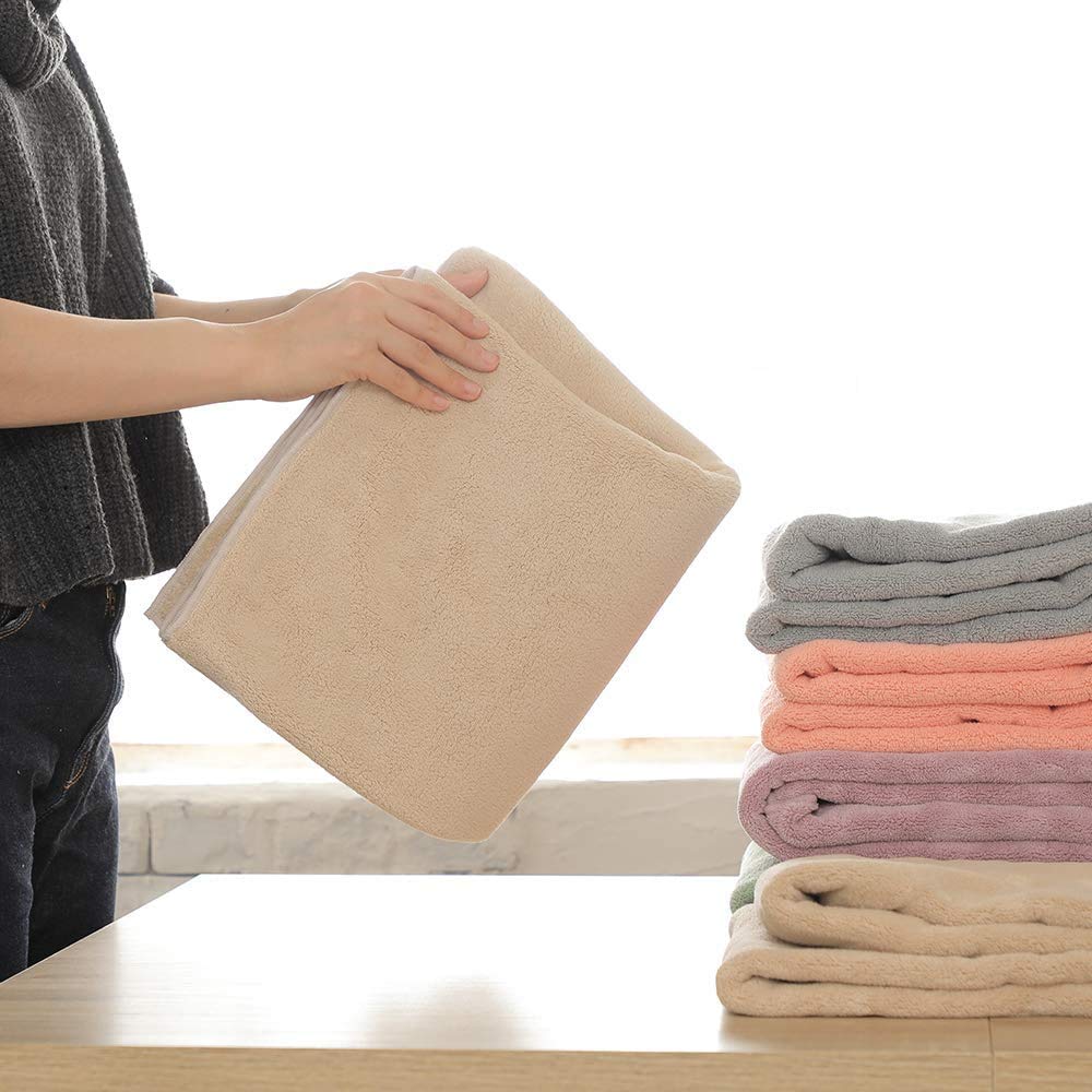 Amazon.co.jp: imaa Microfiber Mini Bath Towel, Micro Double Soft