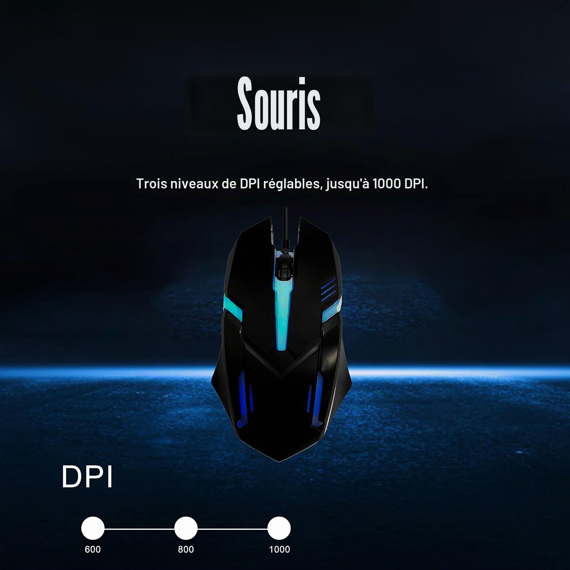 Convertisseur Clavier-Souris Portable M1 Pro, Connexion BT5.0, Système de Prise en Charge, Adaptateur de Jeu (Ensemble 5 pièces)