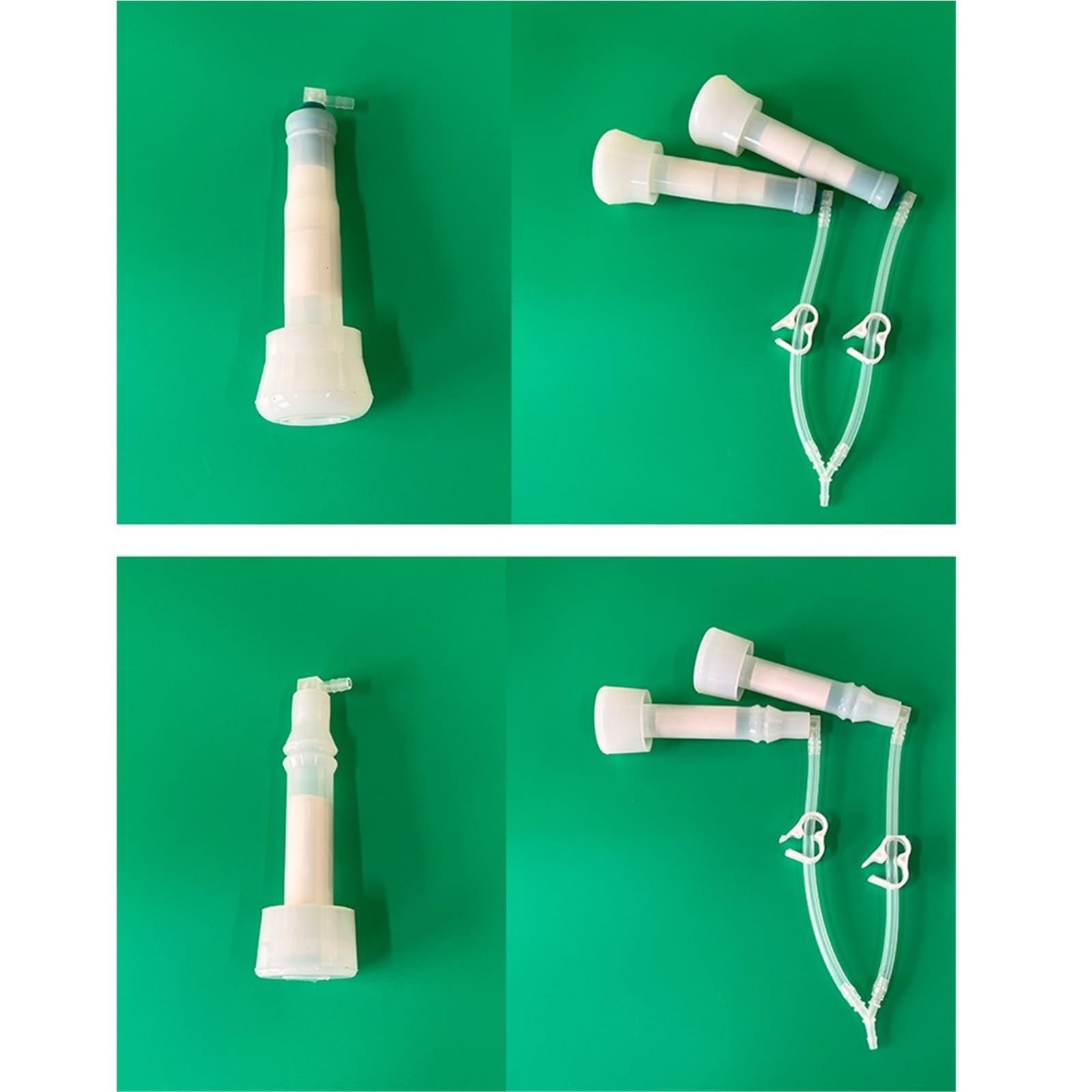 Ordeñadora manual Ordeñadora manual de 2 l for vacas y cabras, acero inoxidable, con bomba vacío for leche oveja cabra(2L-Goat)