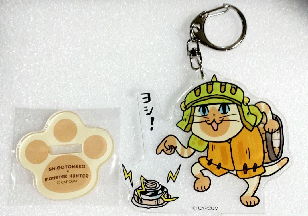 モンハンライズ 仕事猫 アクスタ モンスターハンター」シリーズ グッズ