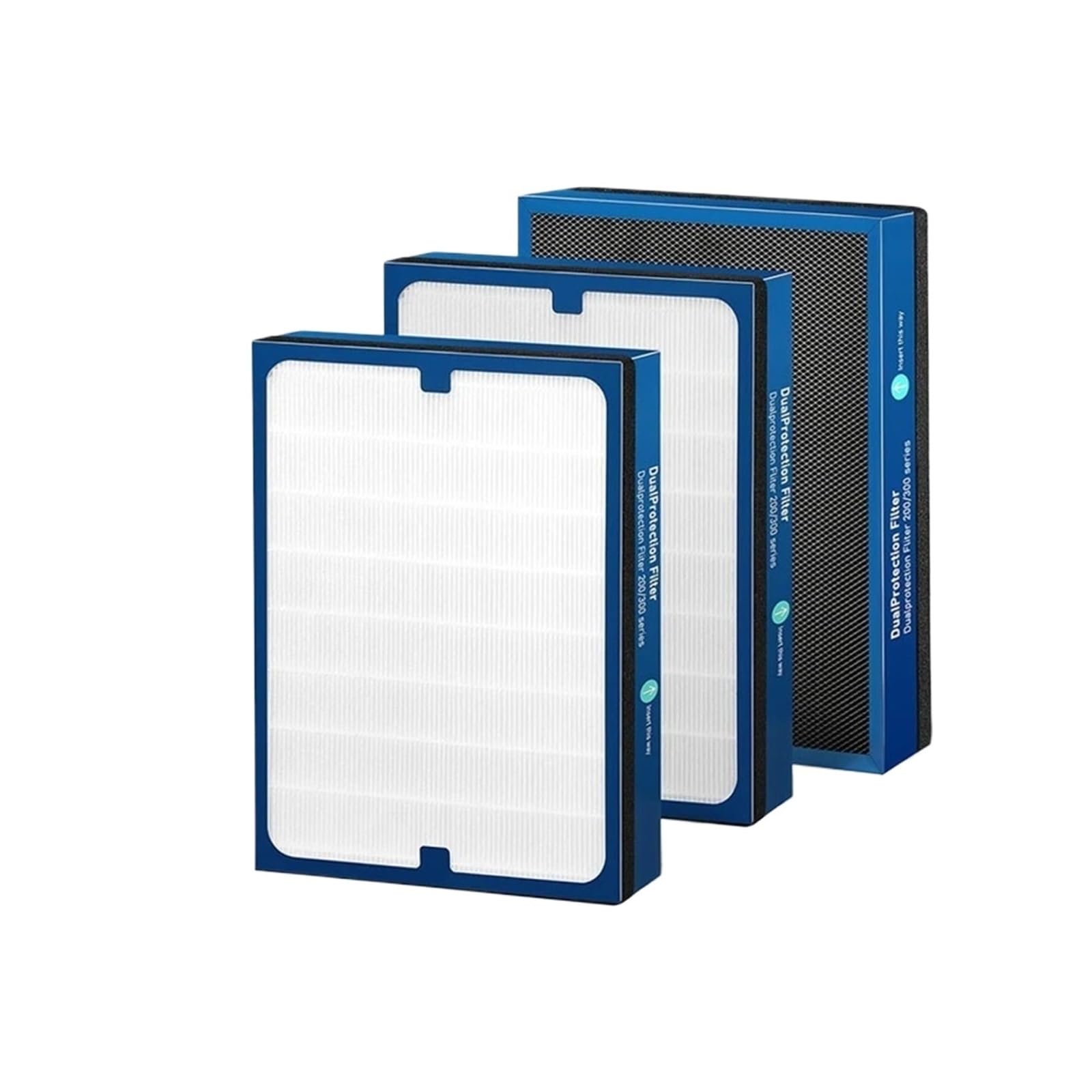 Mwmyquext 1Set Air Purifier Composite Filter Compatible For Blueair 200 Series