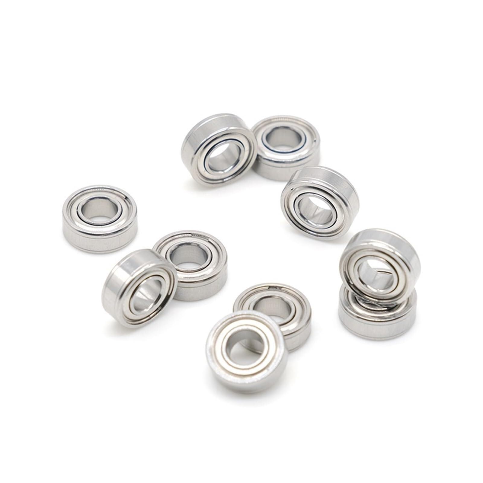 Namiar, 10 sztuk SMR115ZZ łożyska kołowrotka wędkarskiego 5x11x4mm ze stali nierdzewnej ABEC7 szczęście
