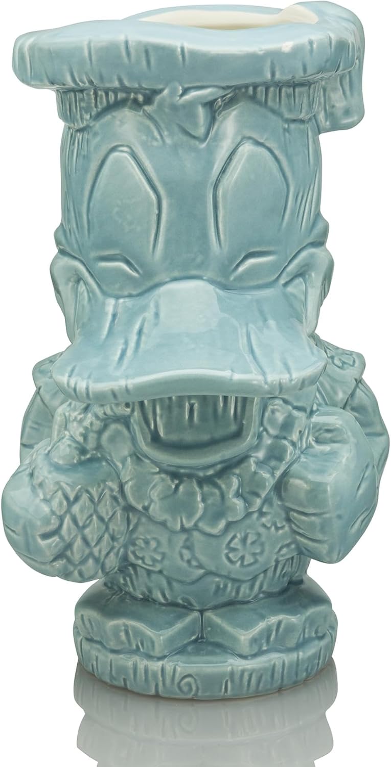 Geeki Tikis Disney Aloha Donald Duck Ceramic Mug | Holds 16 Ounce