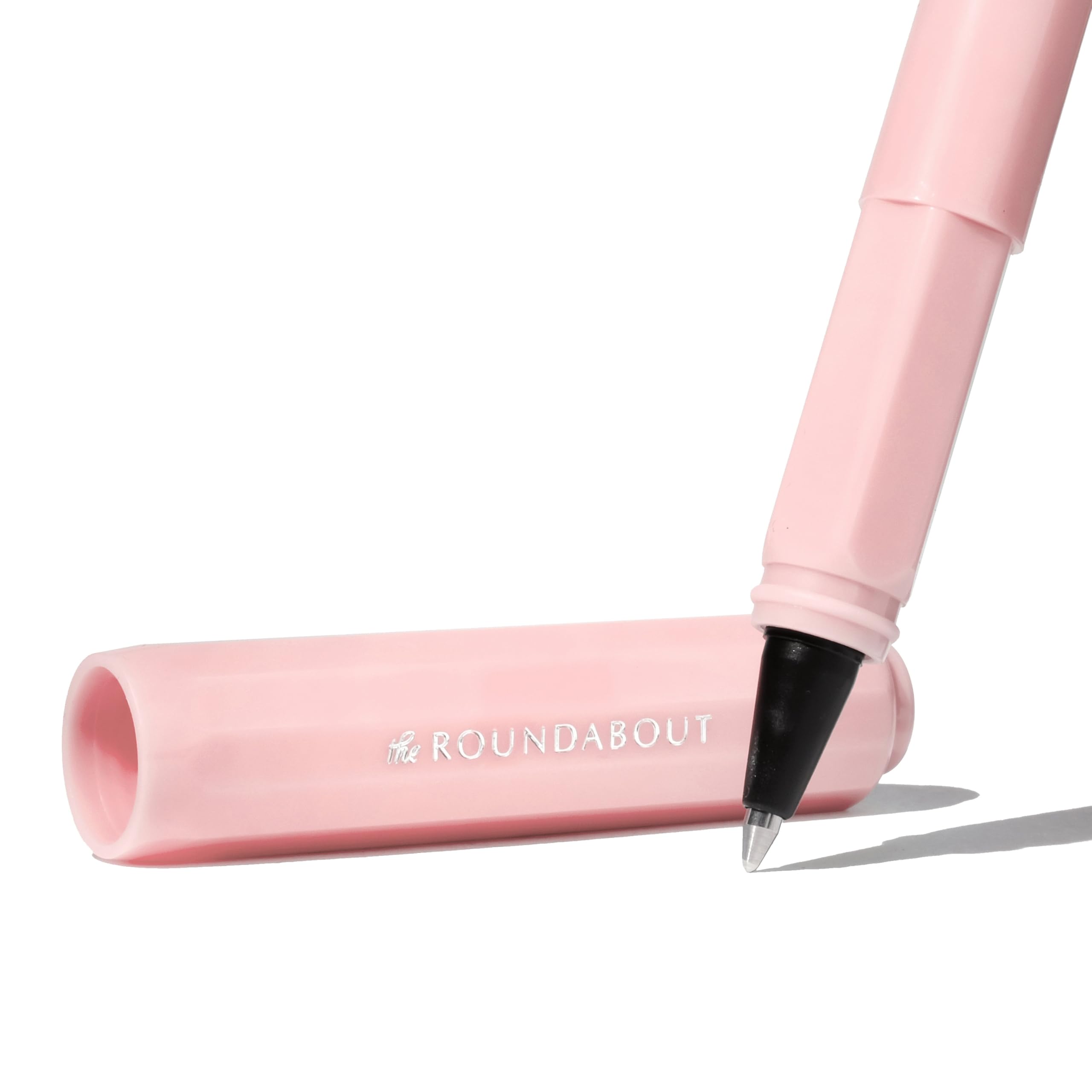Ferris Wheel Press , Rollerball Pen, Acrylic blend body, Air-sealed click locking cap, Billowing Blush, Pink, Fine Nib - Image 2