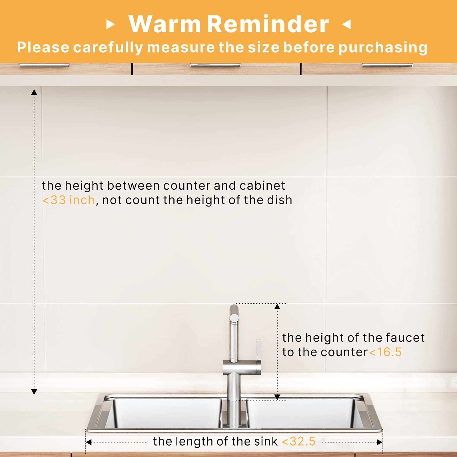 Over The Sink Dish Drying Rack, iSPECLE Stainless Steel 2 Tier Dish