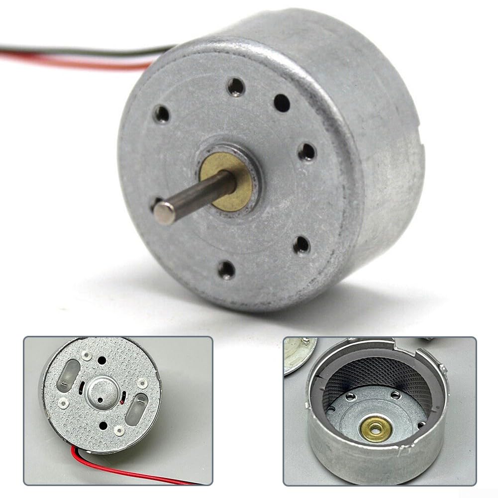 SPORTARC RF-300CA RC-300 DC 3V 5V 6V 10300RPM Mini 24mm Round Electric Motor 2mm Shaft for DIY fans or electronic products - Image 4