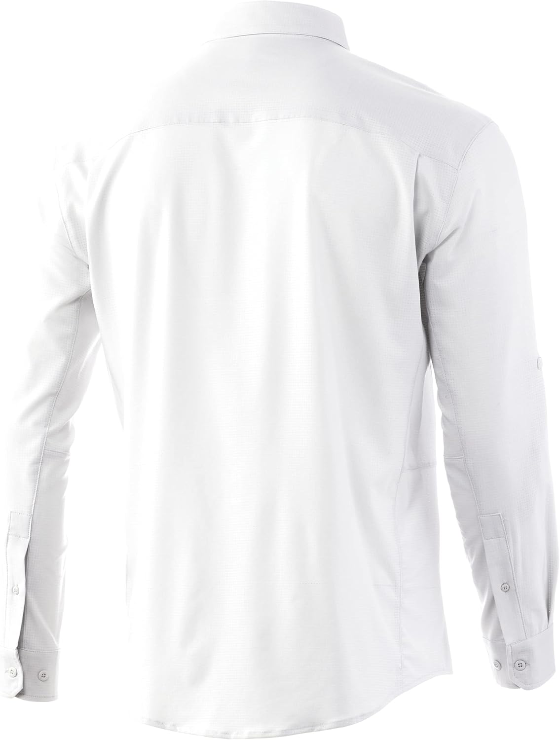 HUK mens A1a Long Sleeve Shirt | Fishing Button Down Shirt +30 Upf