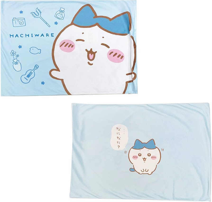 Amazon｜MORIPiLO ちいかわ 枕カバー ハチワレ (とろける肌触り