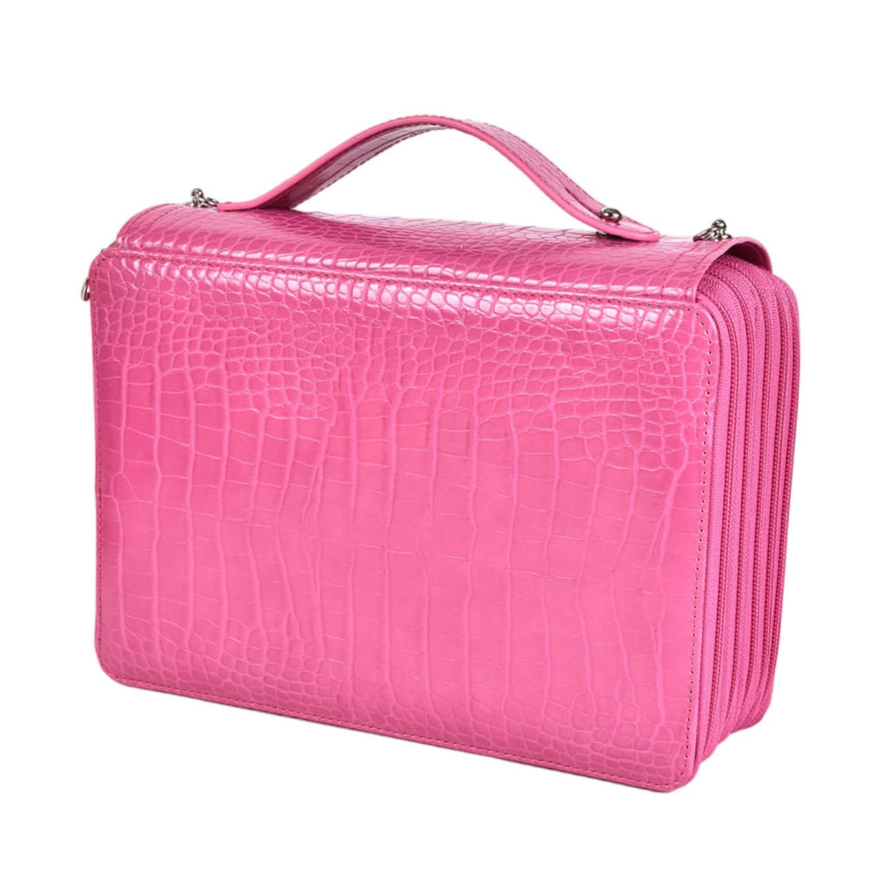 VILLCASE Astuccio per Matite Portatile Astuccio Creativo per Penne Borsa Portaoggetti per Cancelleria Cerniera Elegante
