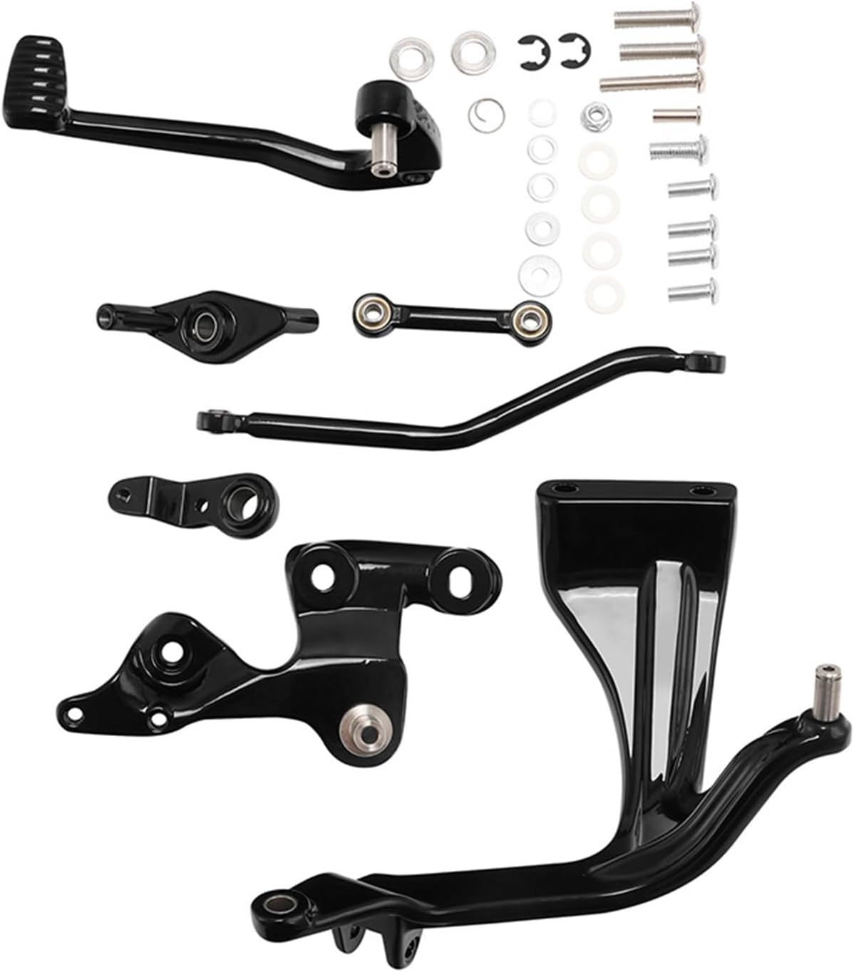 Motorcycle Mid Controls Brake Side Compatible With Harle Sport Glide Fat Bob 114 FXDRS FLSB FXFB FXFBS