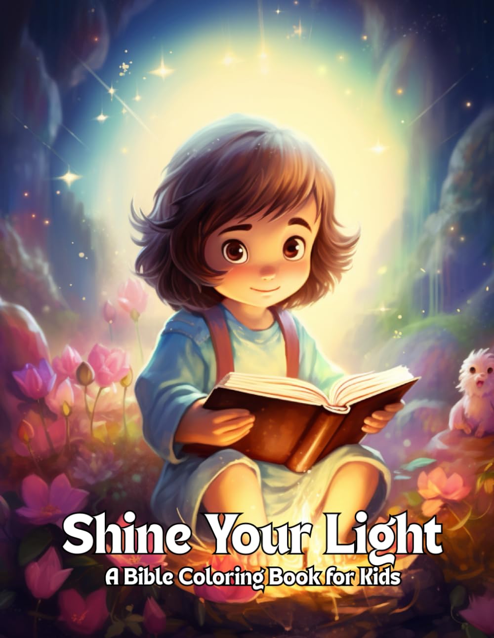 Shine Your Light: A Bible Coloring Book for Kids: Encouraging Coloring Pages That Help Children Discover God's Light Within
