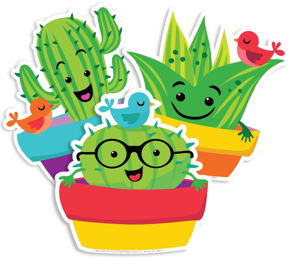 Eureka Educational A Sharp Bunch Character Asst (841345)