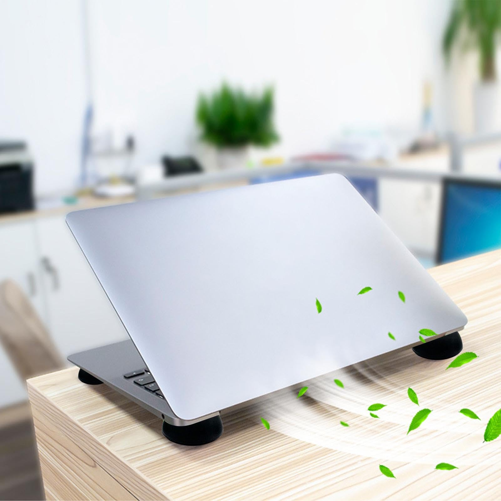 Cuscinetto in silicone per raffreddamento laptop | cuscinetto emisfero in silicone portatile,Riser multifunzionale 'emisfero antiscivolo stabile, Supporto di raffreddamento per la casa,