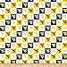 Sykel Enterprises NCAA West Virginia Collegiate Check Multi, Fabric by the Yard