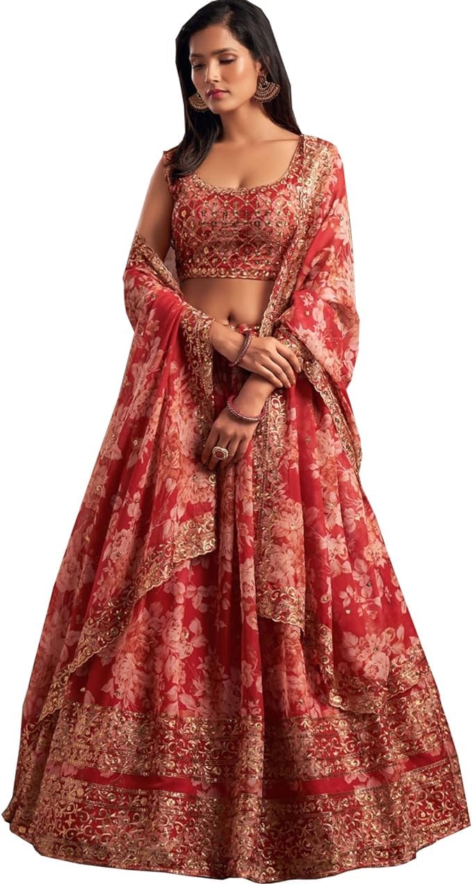 Indian Bollywood Stylish Designer Ready to Wear Lehenga Choli Party Wear Pakistani Beautiful Choli