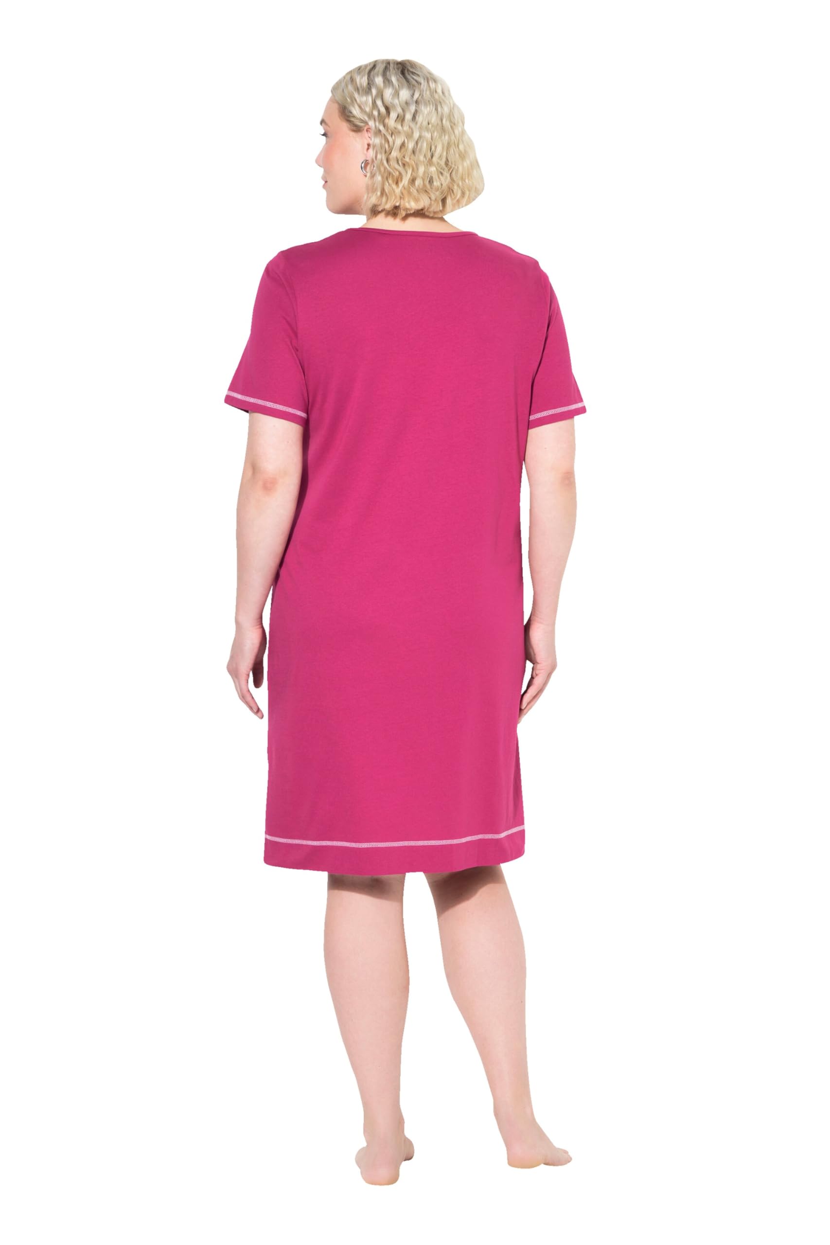 Ulla Popken Koszulka nocna Kobiety Bigshirt Summer Delights 830083
