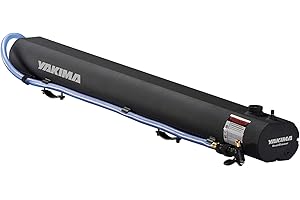 Yakima RoadShower Portable Aluminum Pressurized Water Storage with Garden Hose Adapter and...