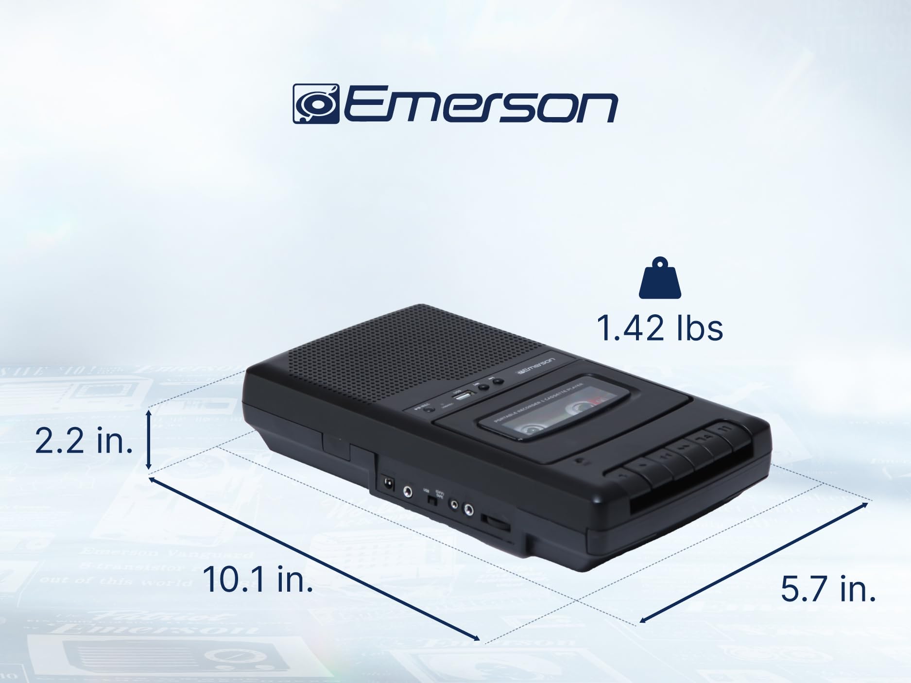 Emerson EPC-3000 Système stéréo portable