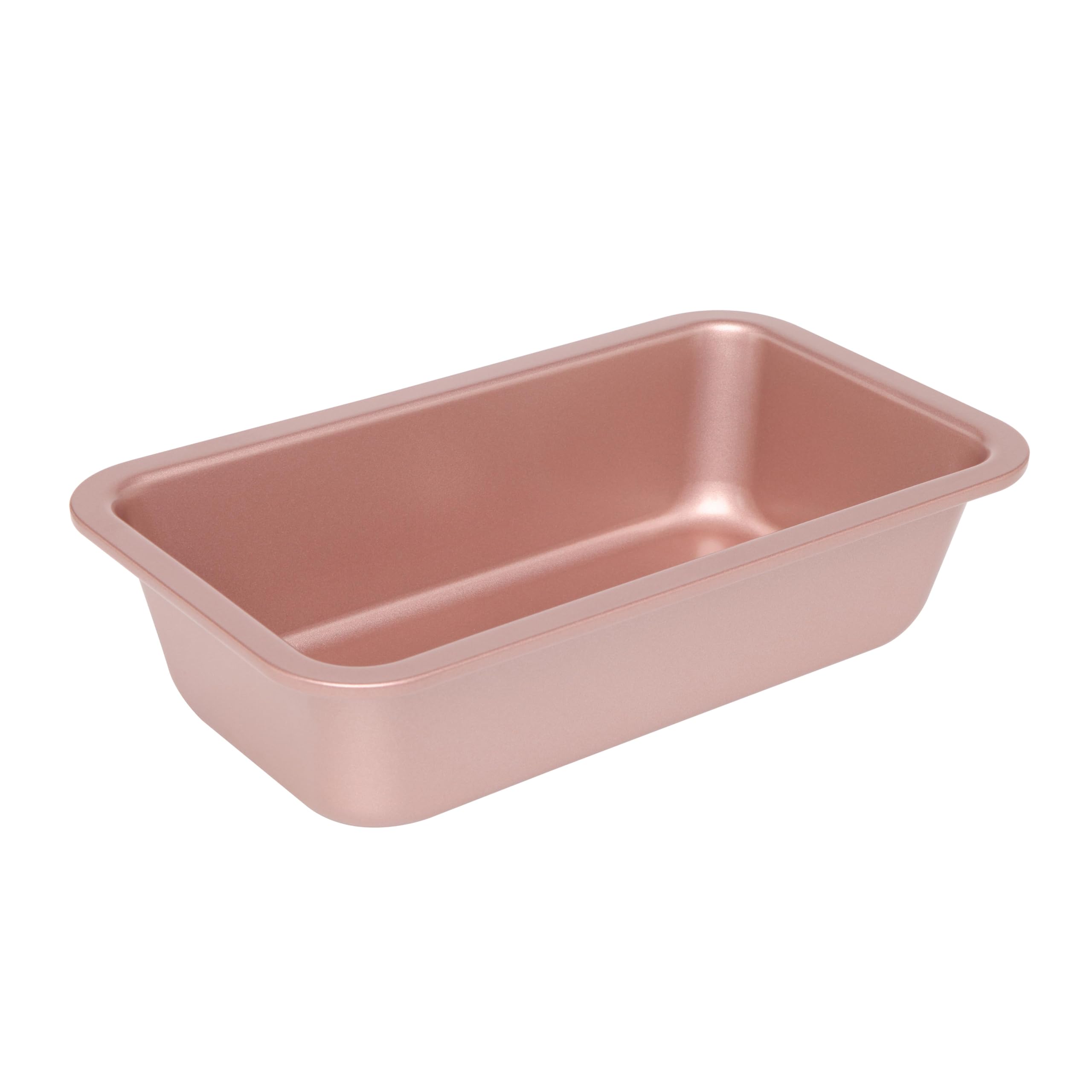 WiltshireRose Gold Loaf Pan, PFOA PTFE Free, Robust Baking Pan, Non-Stick Coating, Bakeware for Banana Bread, Cake Mould, 24x13x6.5cm