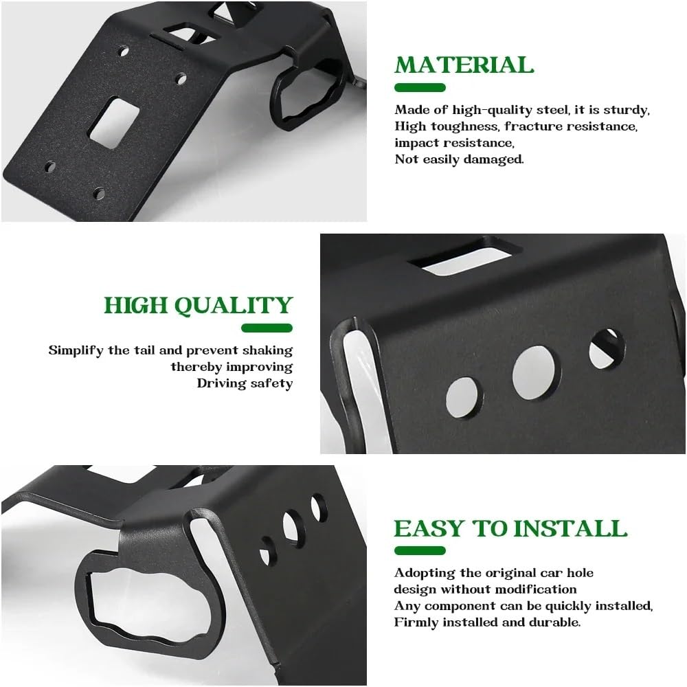 Portatarga Moto Tail Tidy Portatarga Telaio Accessori Nero Per 1100SX 1100 SX 2024 2025