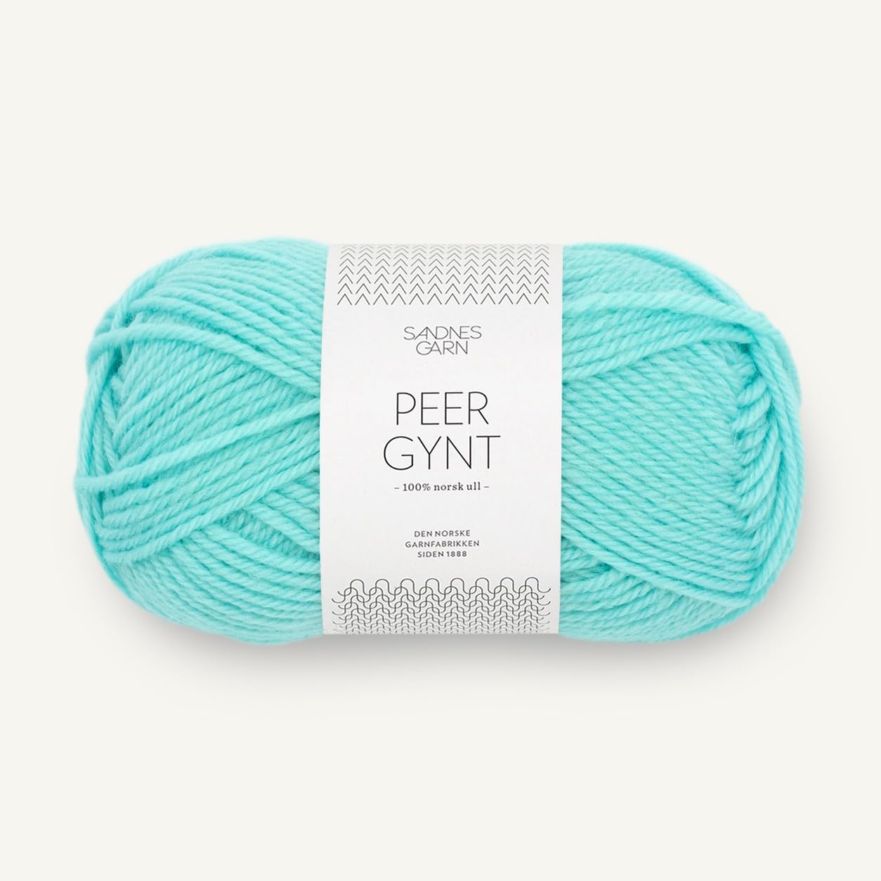 Sandnes Garn Peer Gynt ca. 91 m col. 7213 bla turquoise 50 g
