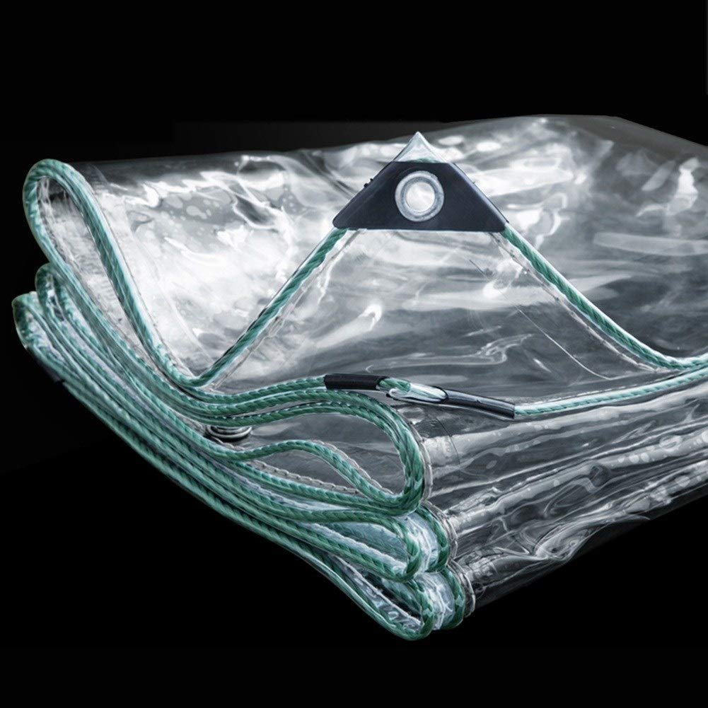 Outdoor-Multi Tarpaulin-Persenning Heavy Duty Klar Wasserdicht Mit Oesen Jeden 40Cm, Extra Strong 5 Mm Abdeckung Tarp Für Veranda/Angeln/Camping, 550G / M²,1.1X1.6M