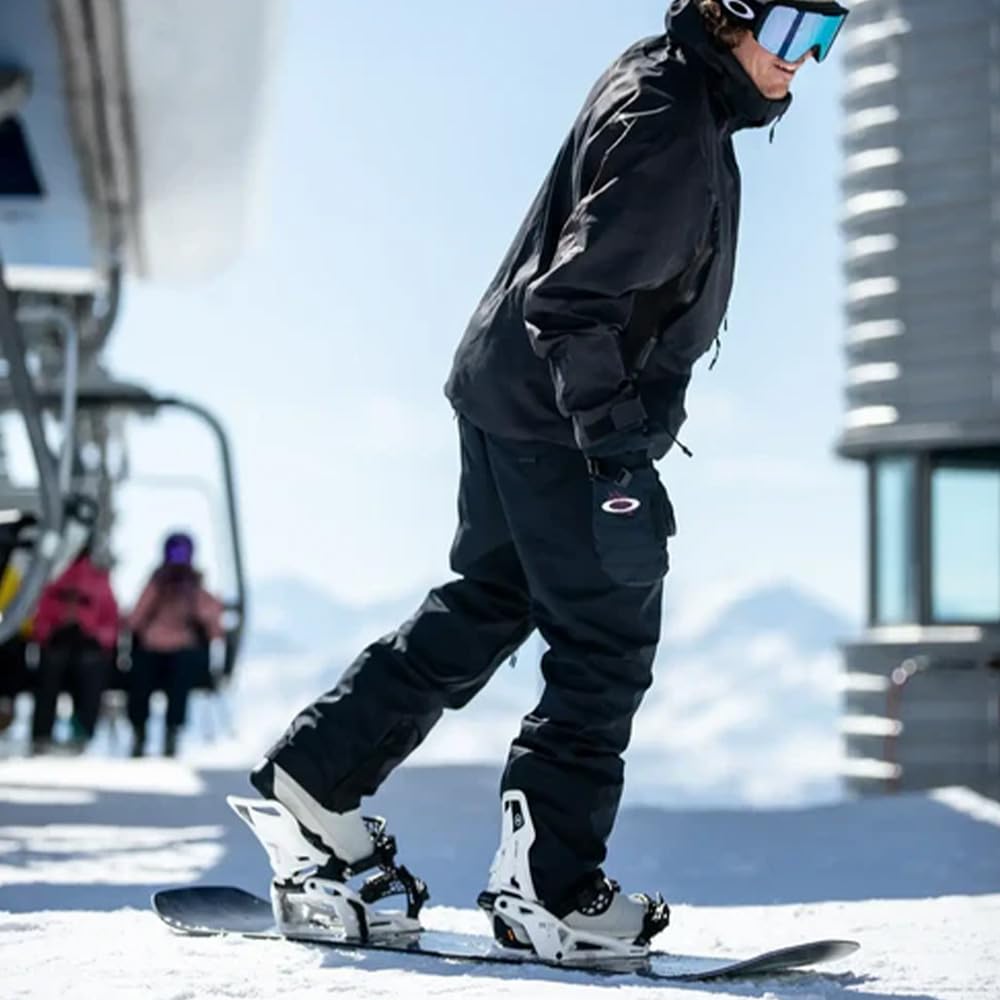 Fixations de Snowboard Nidecker OG Supermatic - Système d’Ouverture Automatique avec Spoiler inclinable - XL - White