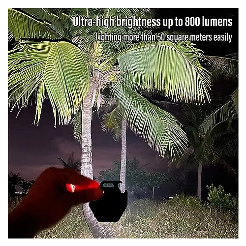 Mini lampe de poche LED COB rechargeable USB avec aimant puissant IP64