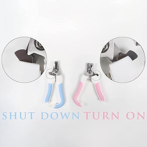 Miniatura 3 de Cepillo para gatos y perros, cortaúñas para gatos y perros, guantes de aseo para mascotas, adecuado para mascotas pequeñas y medianas (rosa)