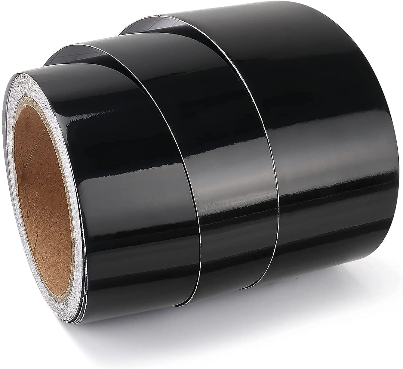 Pellicola Adesiva Nera Lucida Per Auto | Chrome Delete | 10 Cm X 900 Cm