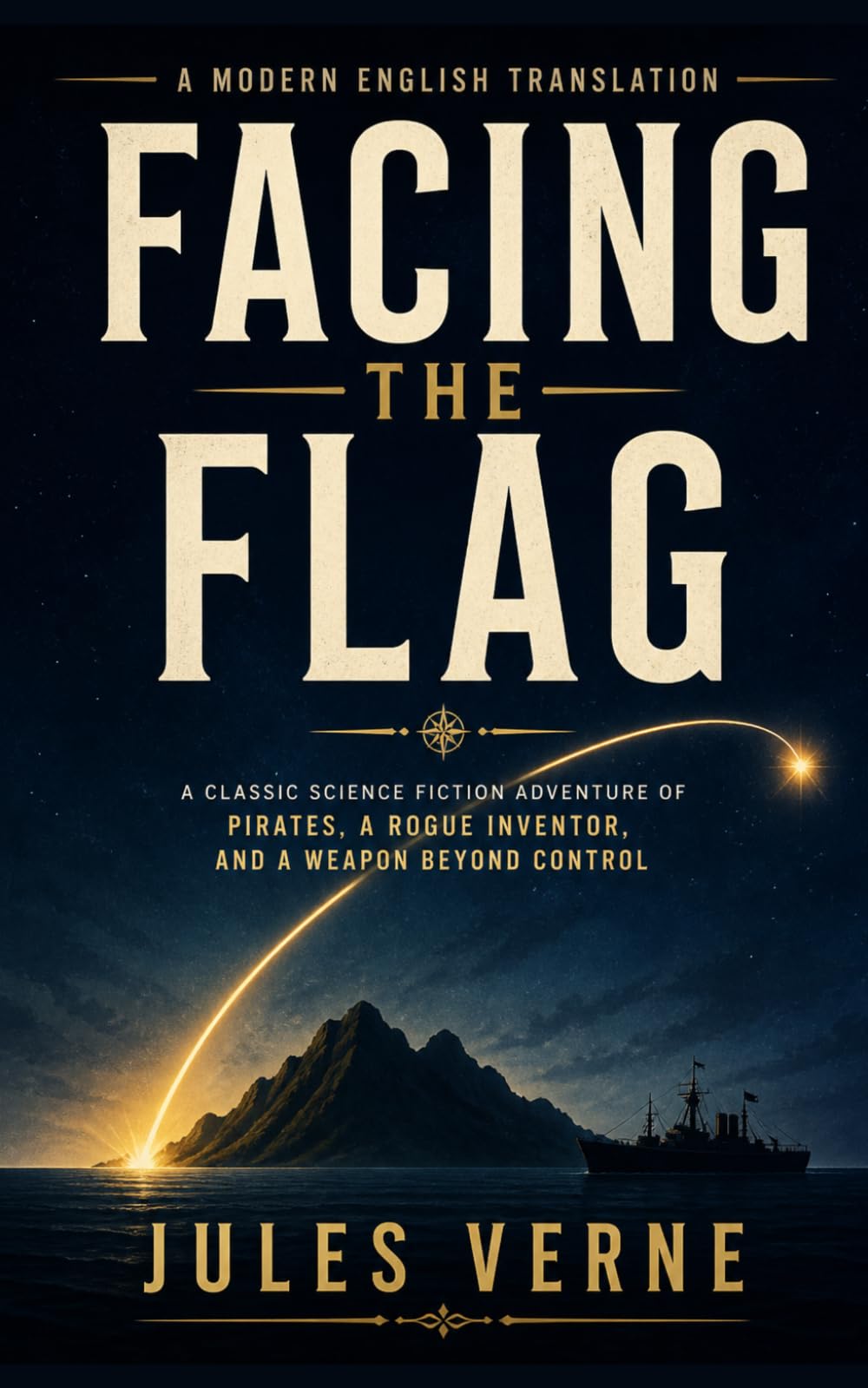 Facing the Flag: A Modern English Translation of Verne’s Sci-Fi Thriller of Pirates, a Rogue Inventor, and a Weapon Beyond Control