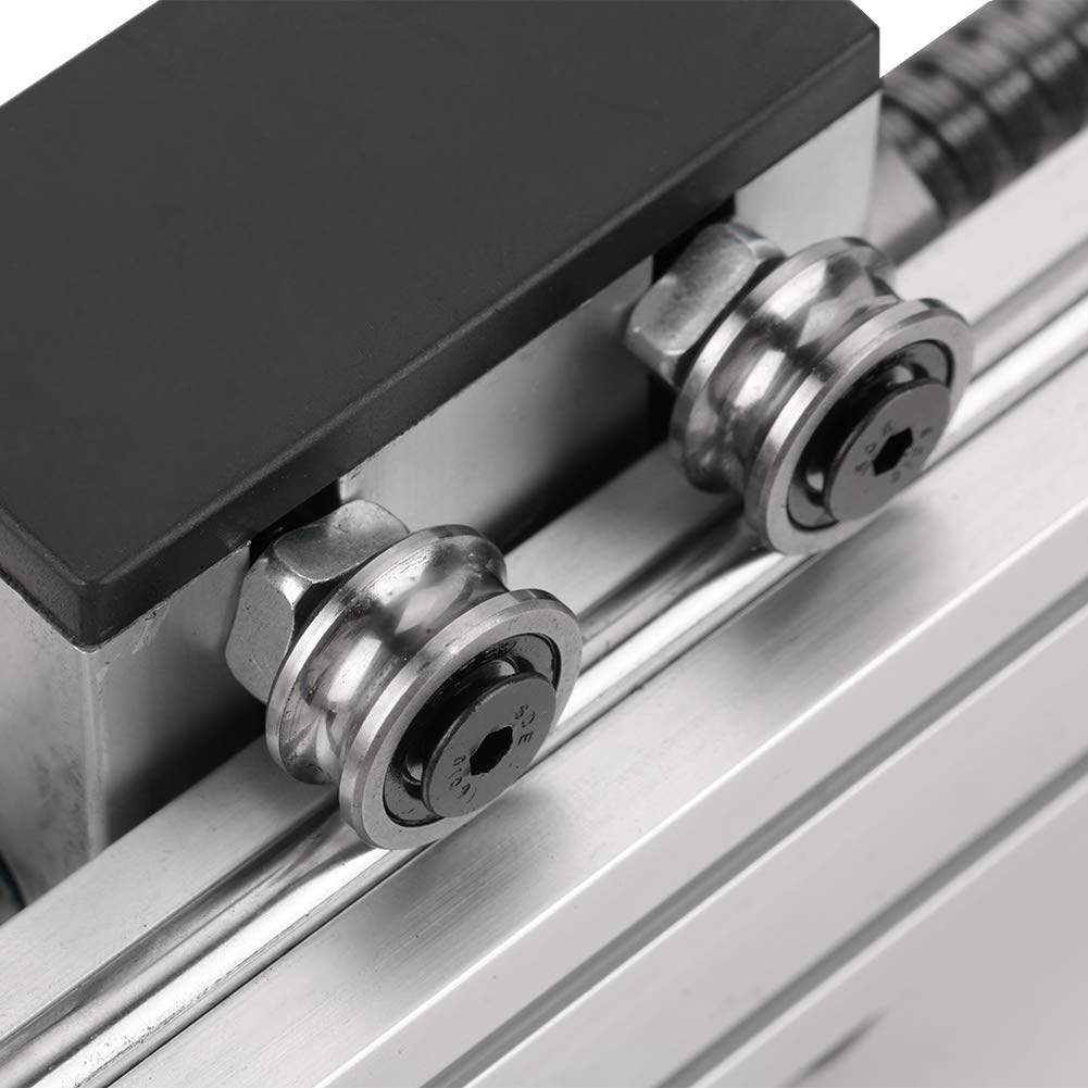 Generic 1204 Attuatore a Scorrimento Lineare a Vite con Motore Passo-passo Corsa 400 Mm Diametro Albero 12 Mm per Macchinari CNC Automazione Industriale Stampa 3D
