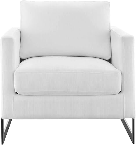 Miniatura 25 de Modway Posse - Silla decorativa de tela tapizada en carbón negro Negro carbón,Black Camel,Negro gris claro,Negro