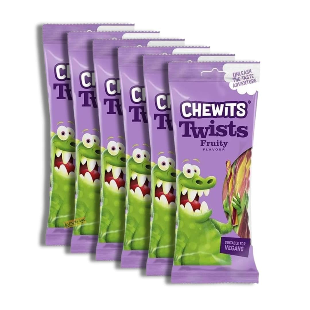 CHEWITS XTREME FRUITY TWISTS SWEETS UPTO 12PACKS (6)