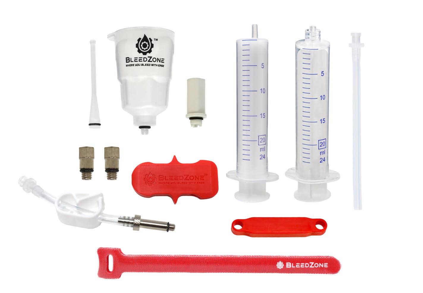 Amazon.com : BleedZone Brake Bleed Kit for Shimano, Tektro