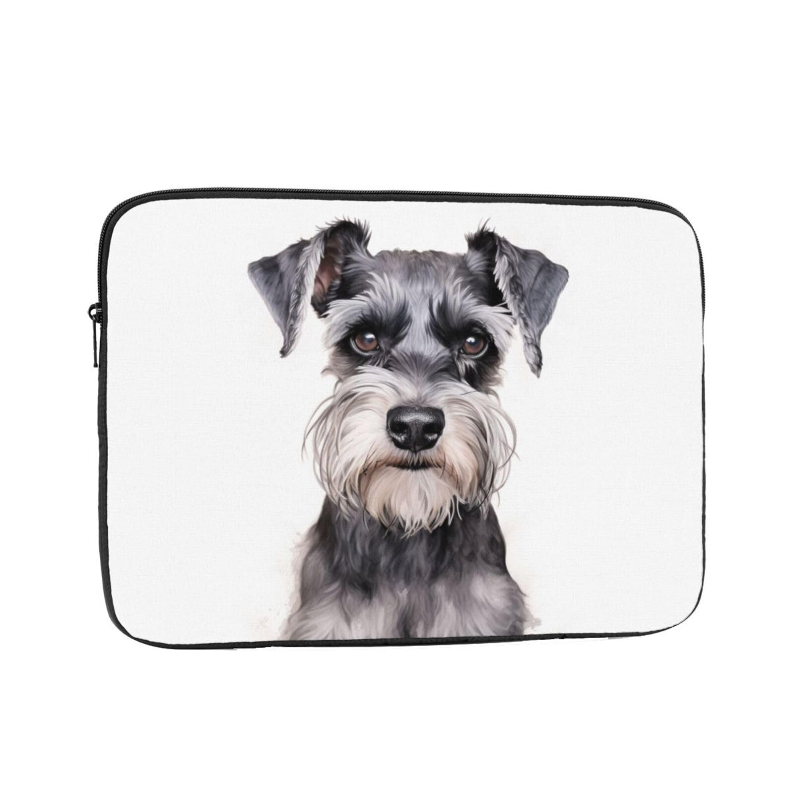 ウルフチャン　ラップトップ　PCケース Amazon.co.jp: ノートパソコンケース シュナウザー 犬 肖像画 いぬ PC